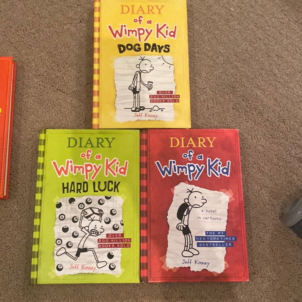 Diary of a wimpy kid books